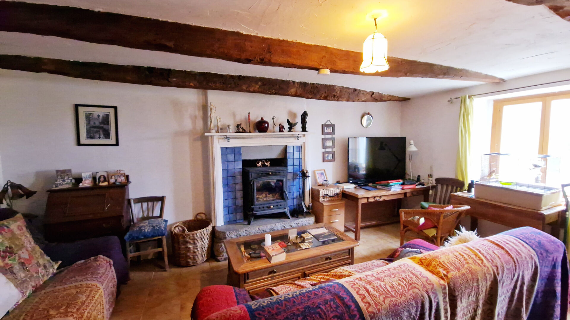 Photo MORBIHAN - Proche Menéac- Maison 1 chambre avec grand jardin, bûcher, atelier (interieur)  et dépendance. Grand grenier à aménager image 6/6