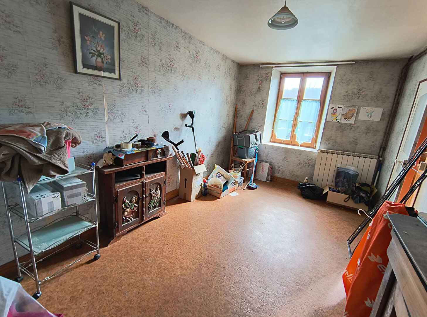 Photo HAUTE-VIENNE - Maison en pierre mitoyenne avec deux chambres à moderniser image 3/6