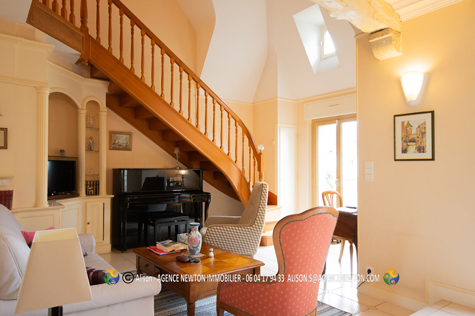 Photo CÔTES d'ARMOR, Dinan.  130m2 habitable. 4 chambres. 1200m2 jardins/terrain image 5/6