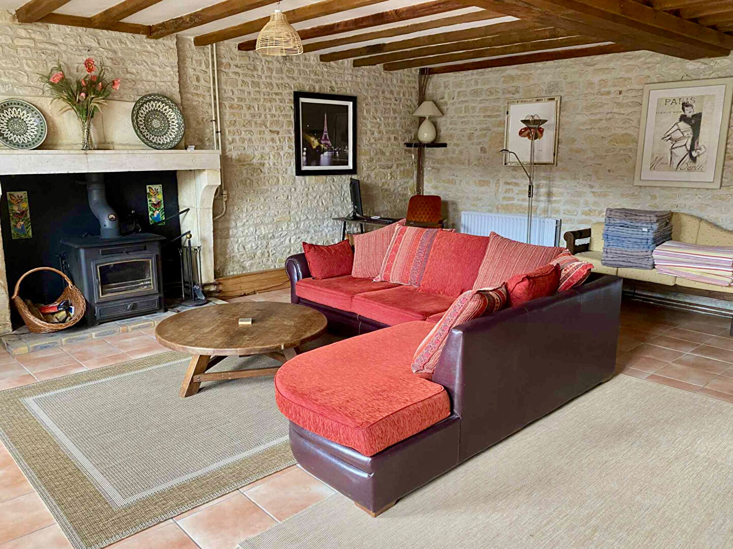 Photo CHARENTE Proche AIGRE Maison  5 pièce(s) 150 m2, piscine, grange image 5/6