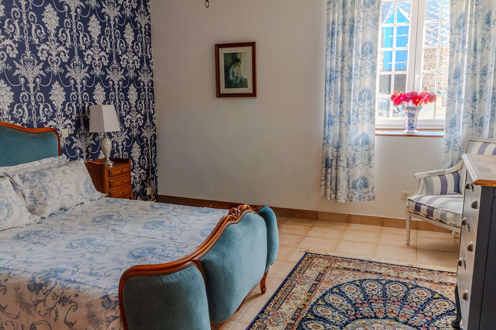 Photo Manche : Maison de campagne en pierre avec annexe indépendante, joli jardin et dépendances, située dans un petit hameau. image 5/6