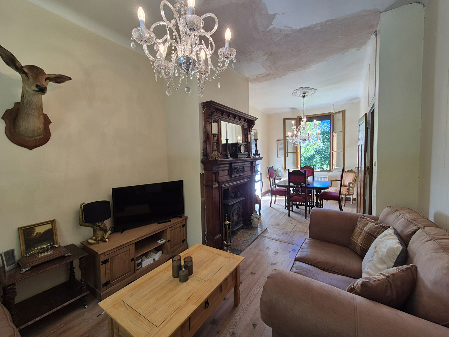 Photo CORREZE. BUGEAT. Jolie maison de 2 chambres (possibilité de 3), sous-sol et jardin de 1474 m² au bord de la rivière image 4/6