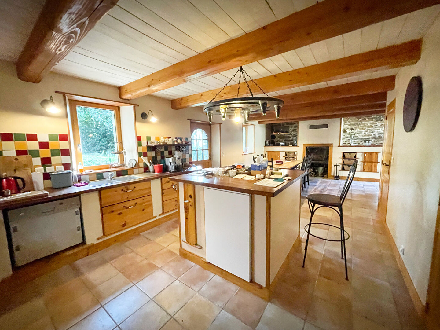 Photo FINISTÈRE: Berrien. Maison de caractère de 5/6 chambres avec terrain de 6 900 m². image 4/6