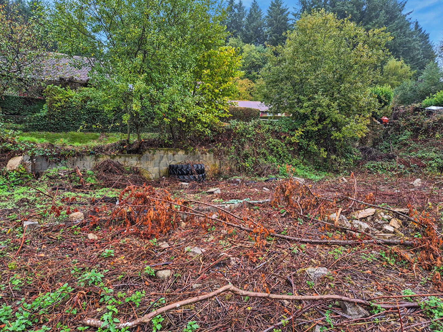 Photo CORREZE. CHAMBERET. Terrain plat de 1038 m² image 2/4