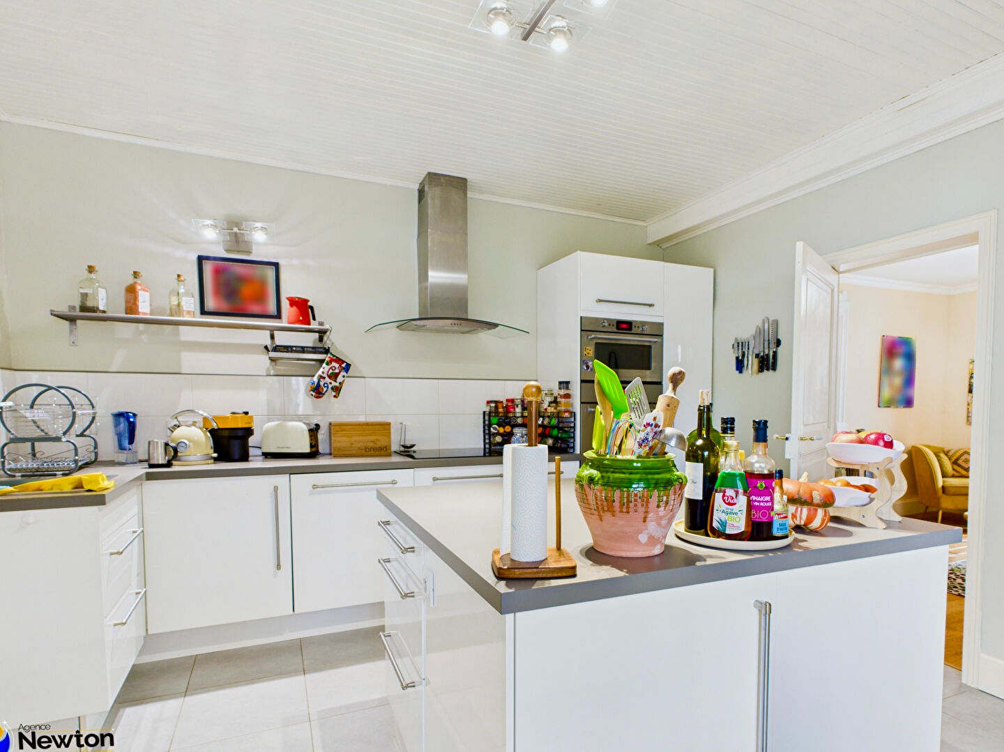 Stunning property in Lot, Occitanie, featuring an elegant staircase and stylish decor.