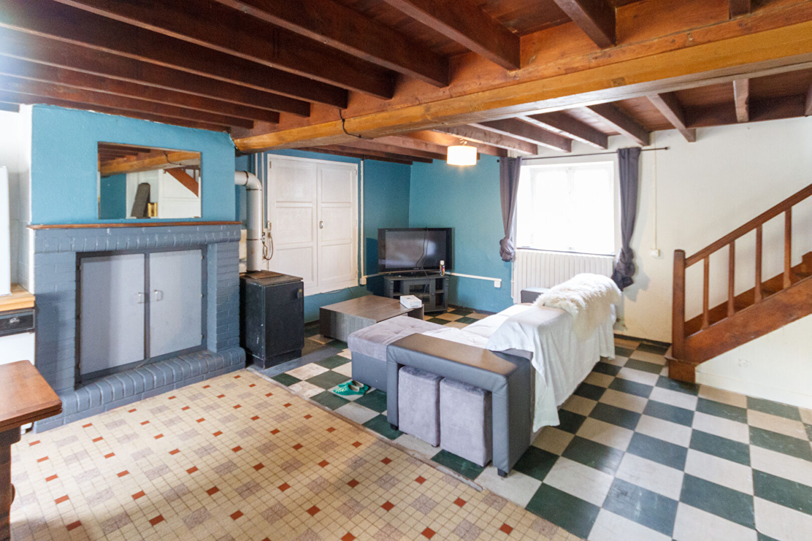Manche : Character semi detached house to renovate in beautiful Normandie countryside.