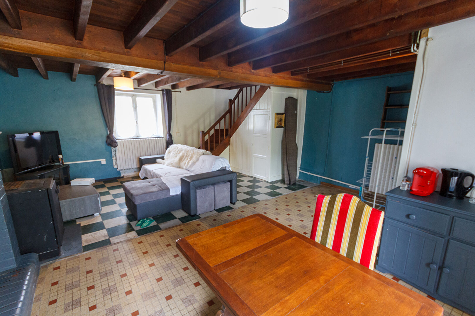 Manche : Character semi detached house to renovate in beautiful Normandie countryside.