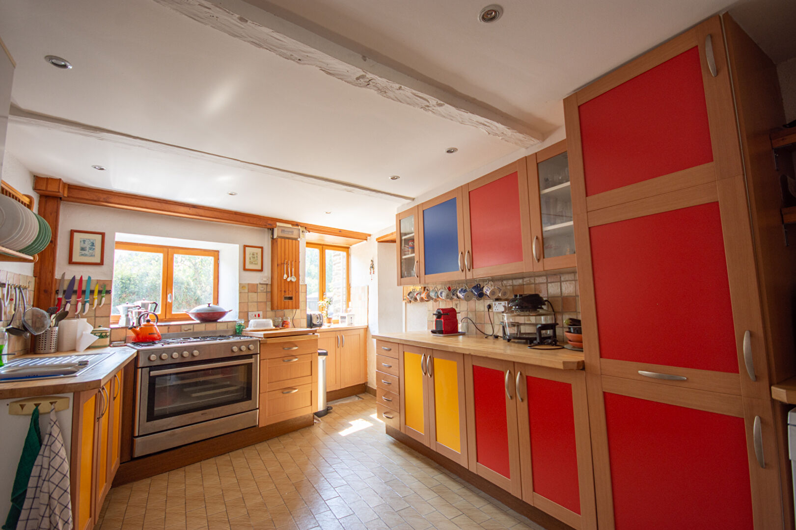 BRITTANY, Nr Saint-Brice-en-Cogles, 3 to 4 bedrooms, semi-detached, traditional country cottage, garden, garage and parking