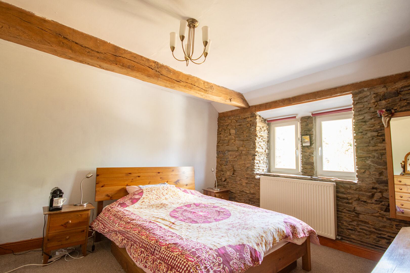 BRITTANY, Nr Saint-Brice-en-Cogles, 3 to 4 bedrooms, semi-detached, traditional country cottage, garden, garage and parking