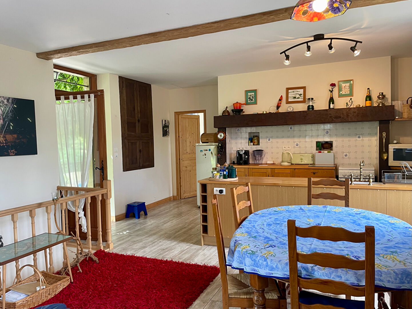 LOT- near PRAYSSAC- Renovated Quercy stone house with independent apartment, pool and barn, 5 minutes from Prayssac