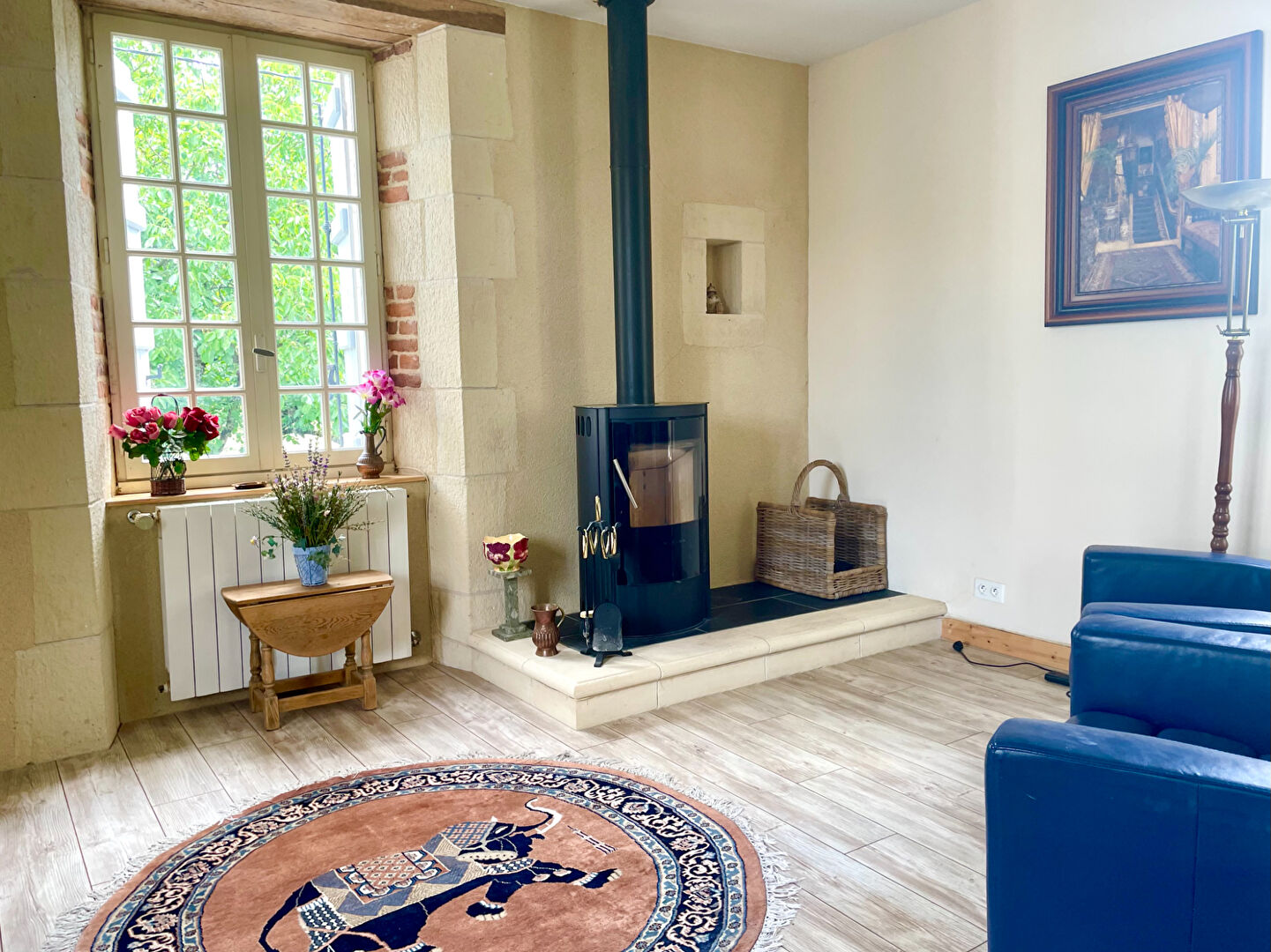 LOT- near PRAYSSAC- Renovated Quercy stone house with independent apartment, pool and barn, 5 minutes from Prayssac