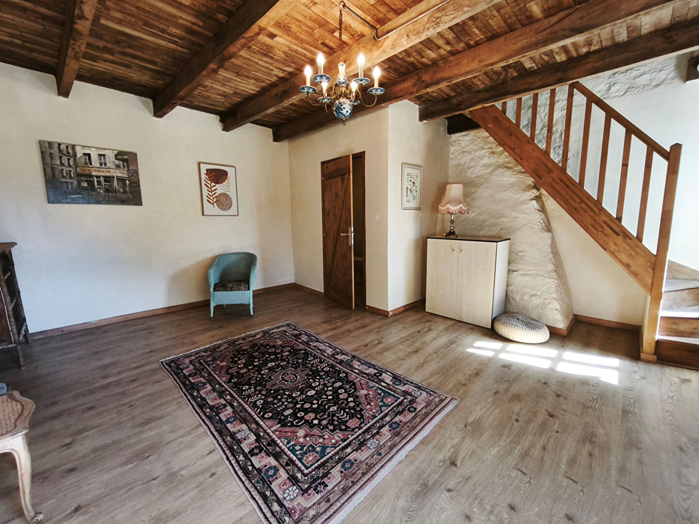 MORBIHAN, Guern, Detached stone house, three bedrooms, renovation required