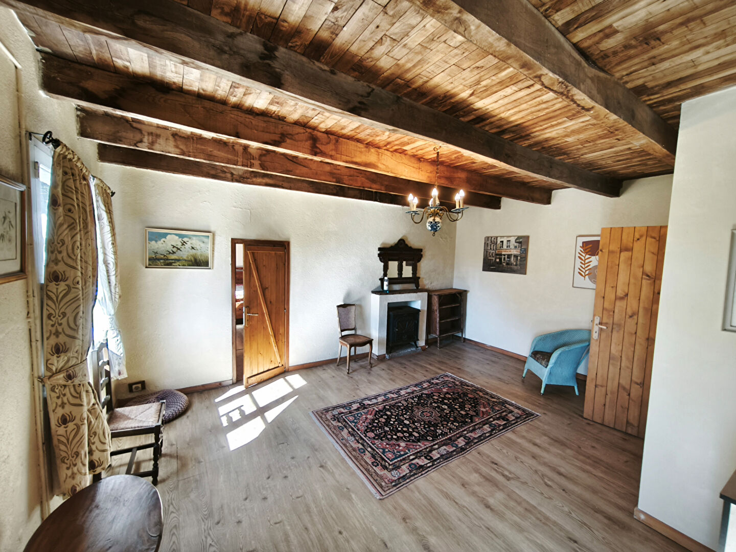 MORBIHAN, Guern, Detached stone house, three bedrooms, renovation required