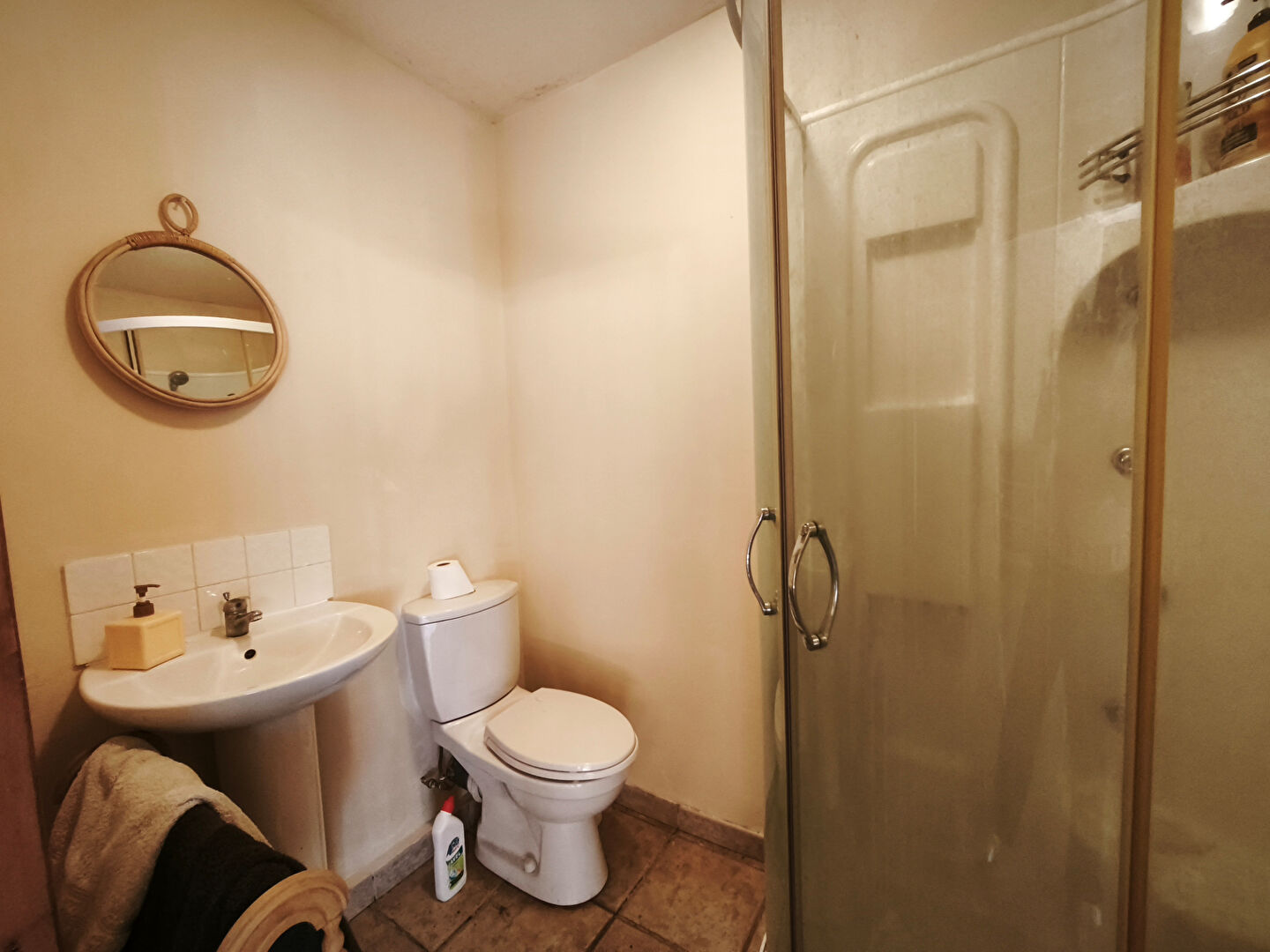 MORBIHAN, Guern, Detached stone house, three bedrooms, renovation required