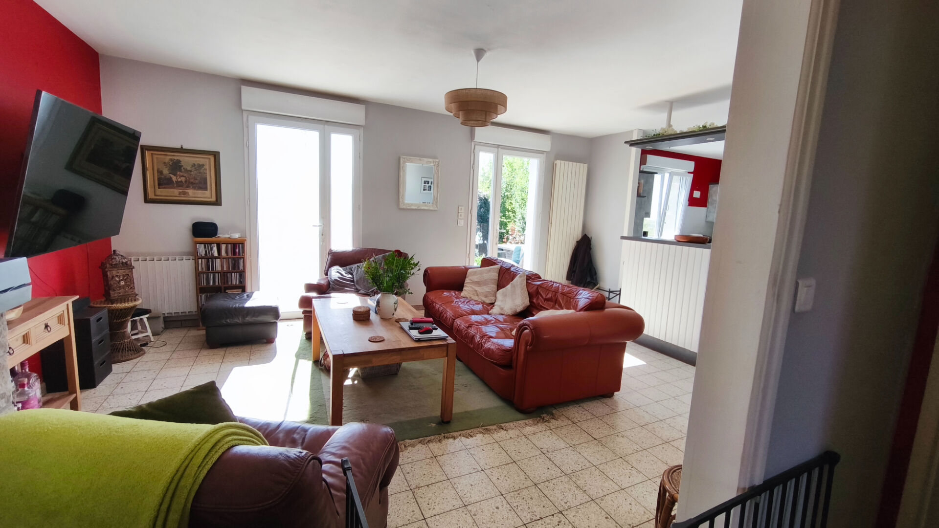 CÔTES-D'ARMOR, Trévé, Detached house, 3 bedrooms, Enclosed hangar, beautiful garden and view