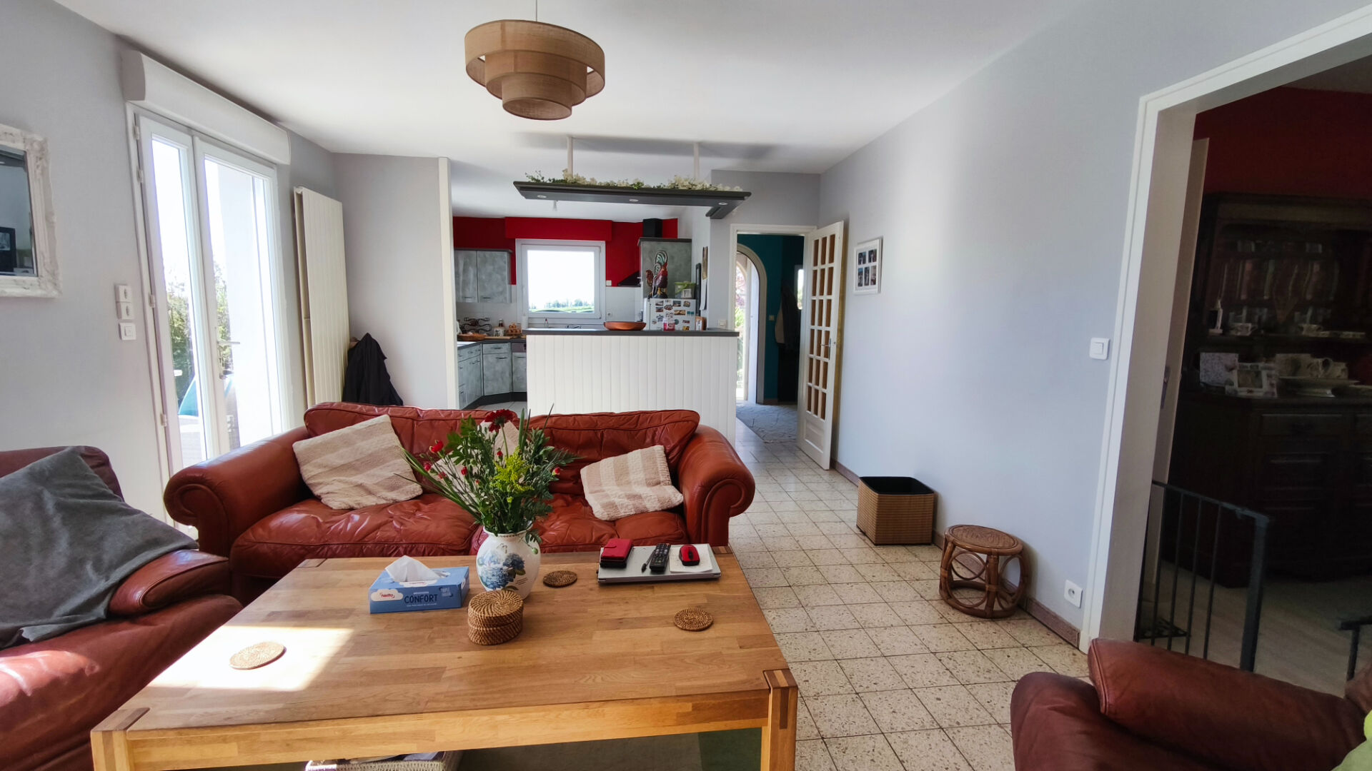 CÔTES-D'ARMOR, Trévé, Detached house, 3 bedrooms, Enclosed hangar, beautiful garden and view