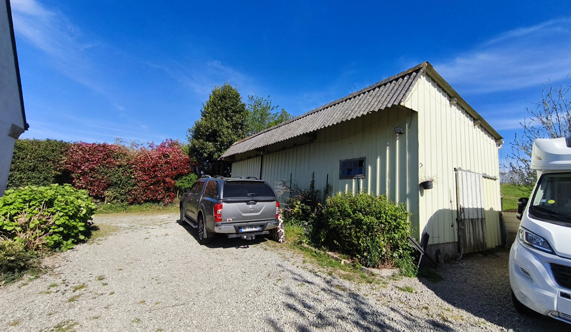 CÔTES-D'ARMOR, Trévé, Detached house, 3 bedrooms, Enclosed hangar, beautiful garden and view