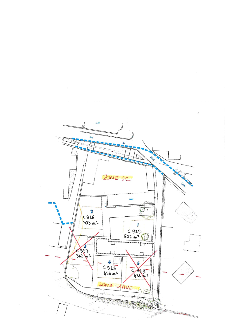 Photo Moutiers, terrain de 502 m² dans un petit lotissement de 5 lots image 2/4