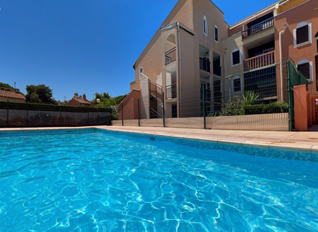 Canet Plage location année Studio meublé avec parking privé