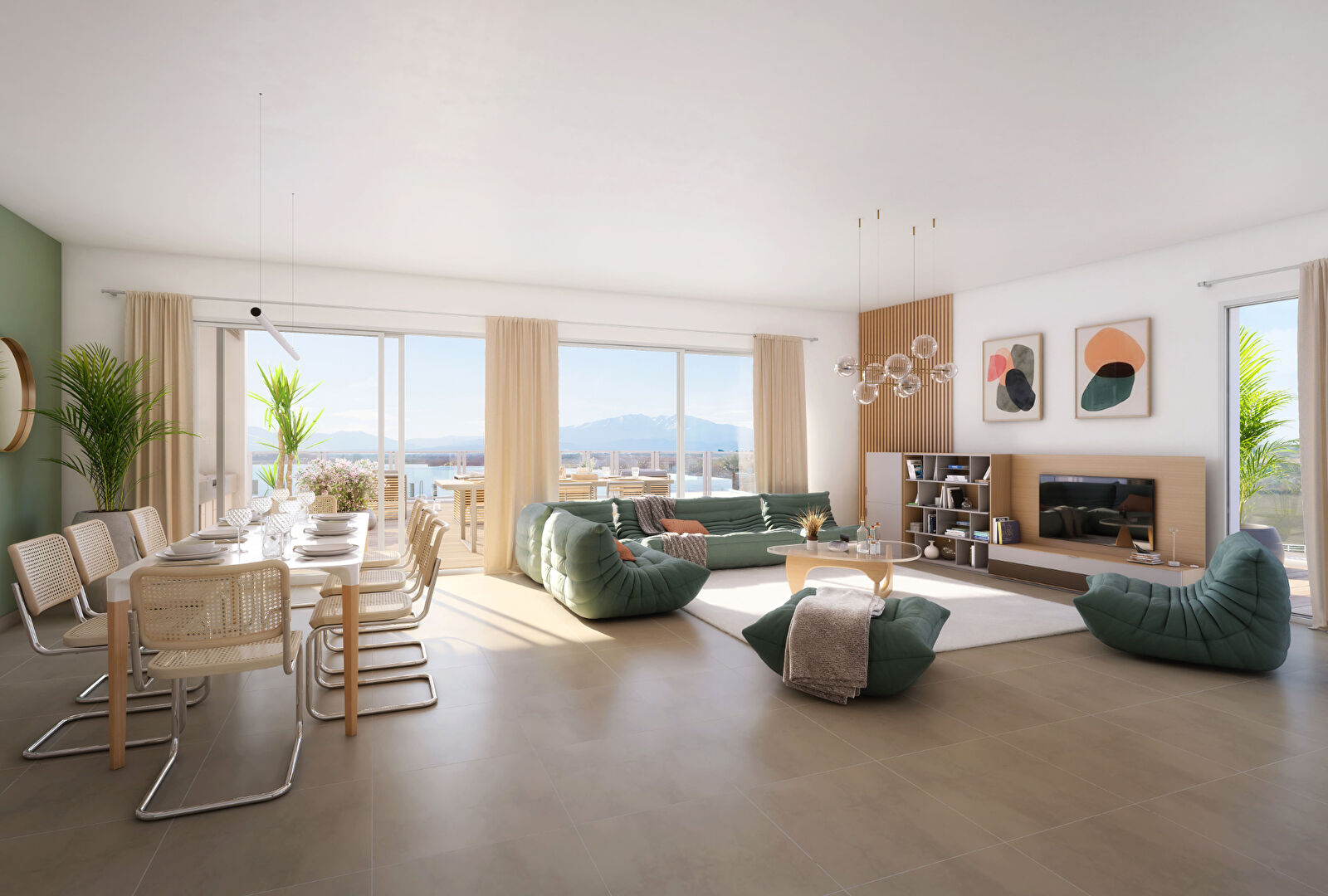 Photo Canet Port appartement T3 neuf image 1/3