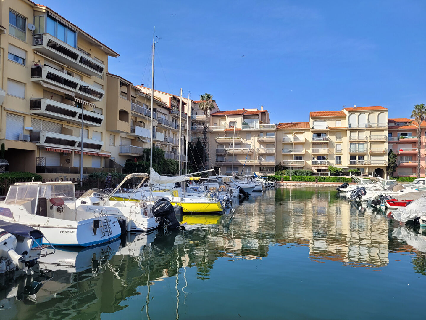 Canet T3 duplex vue port