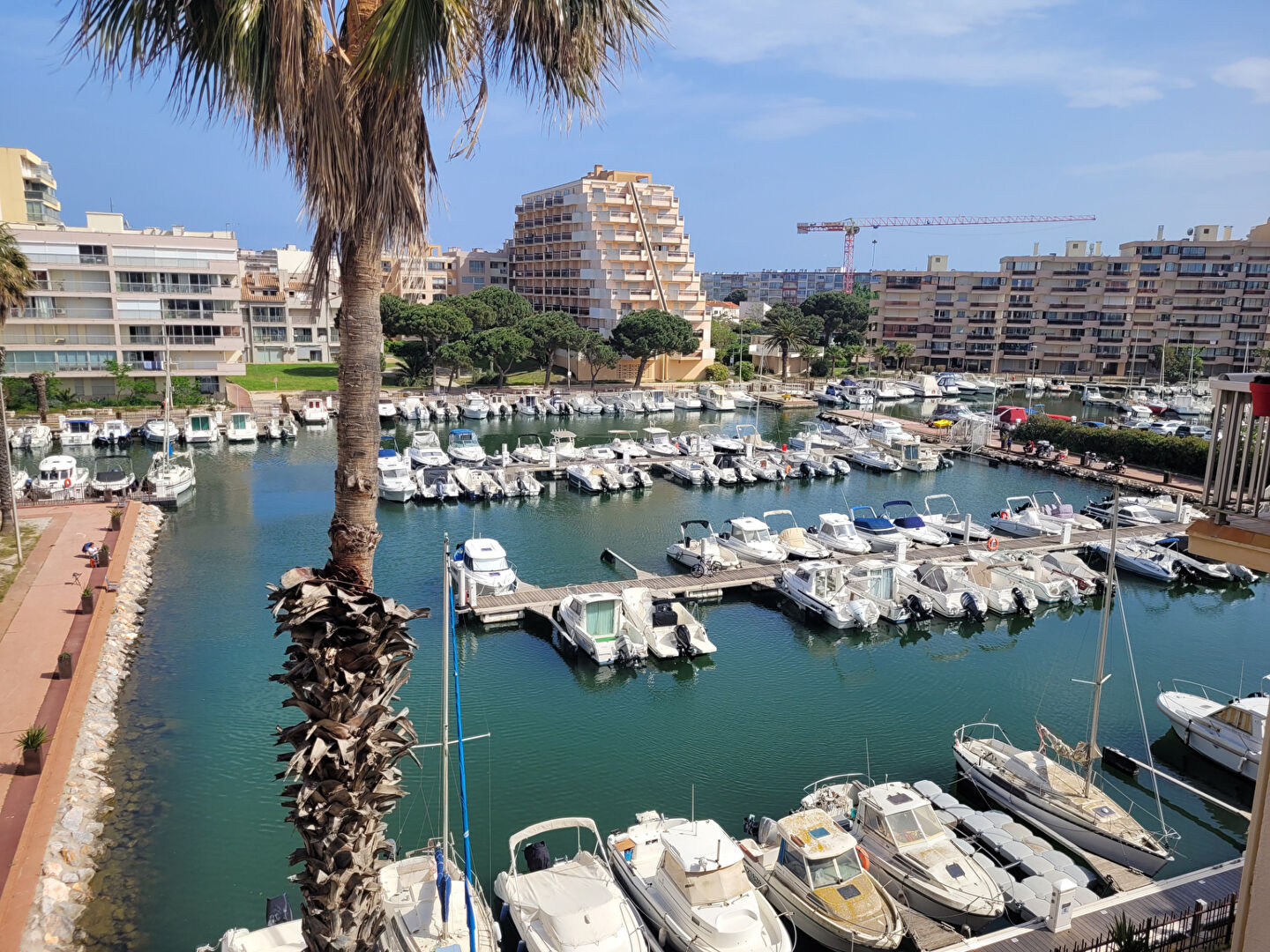 Photo Canet T3 duplex vue port image 4/6