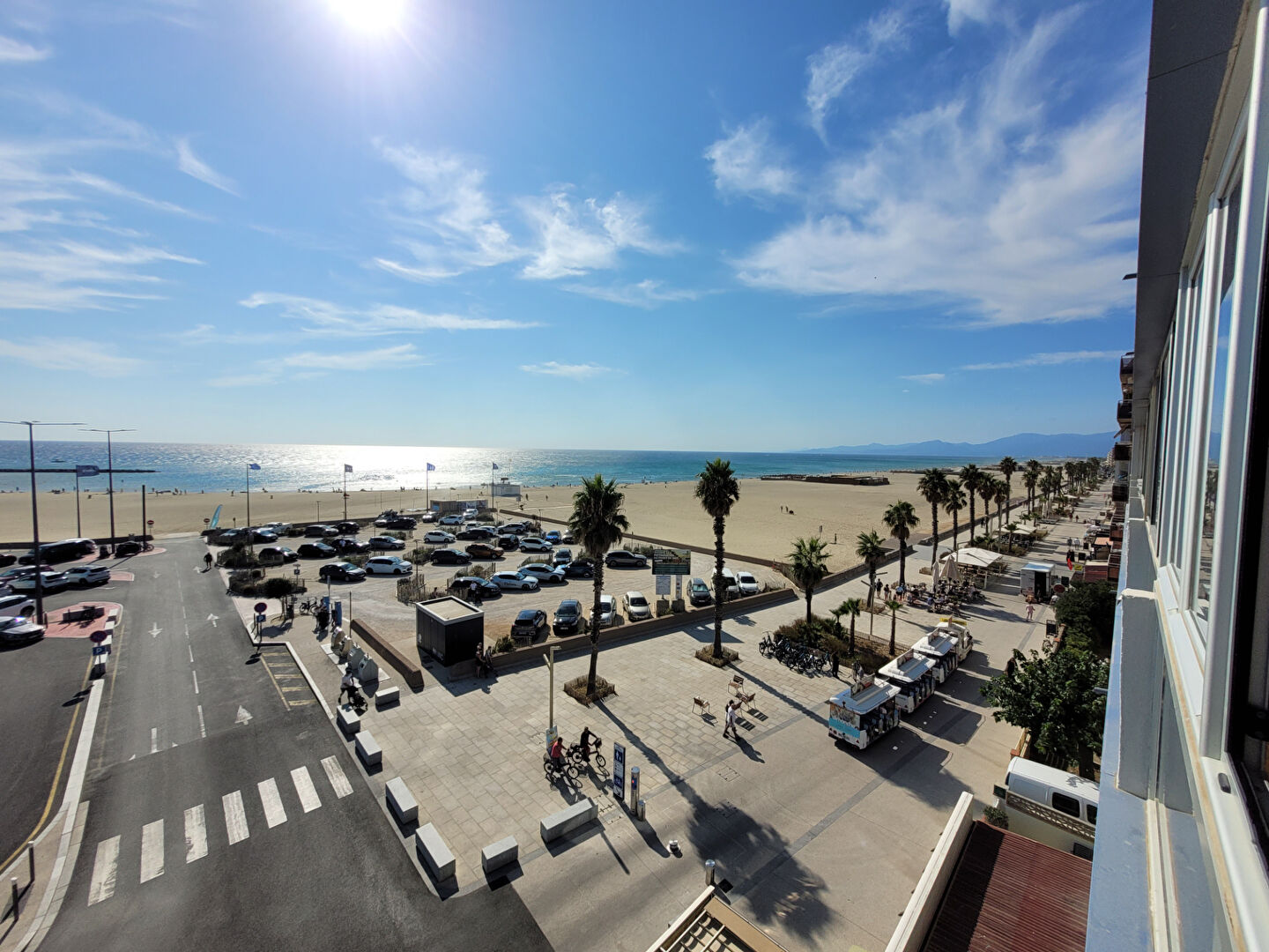 Canet plage Studio vue panoramique mer