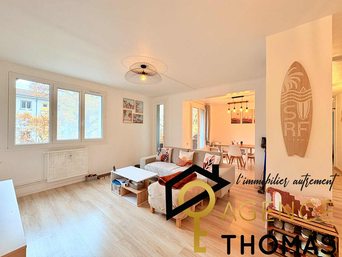 Appartement Aubenas T4 avec balcon, garage et cave !