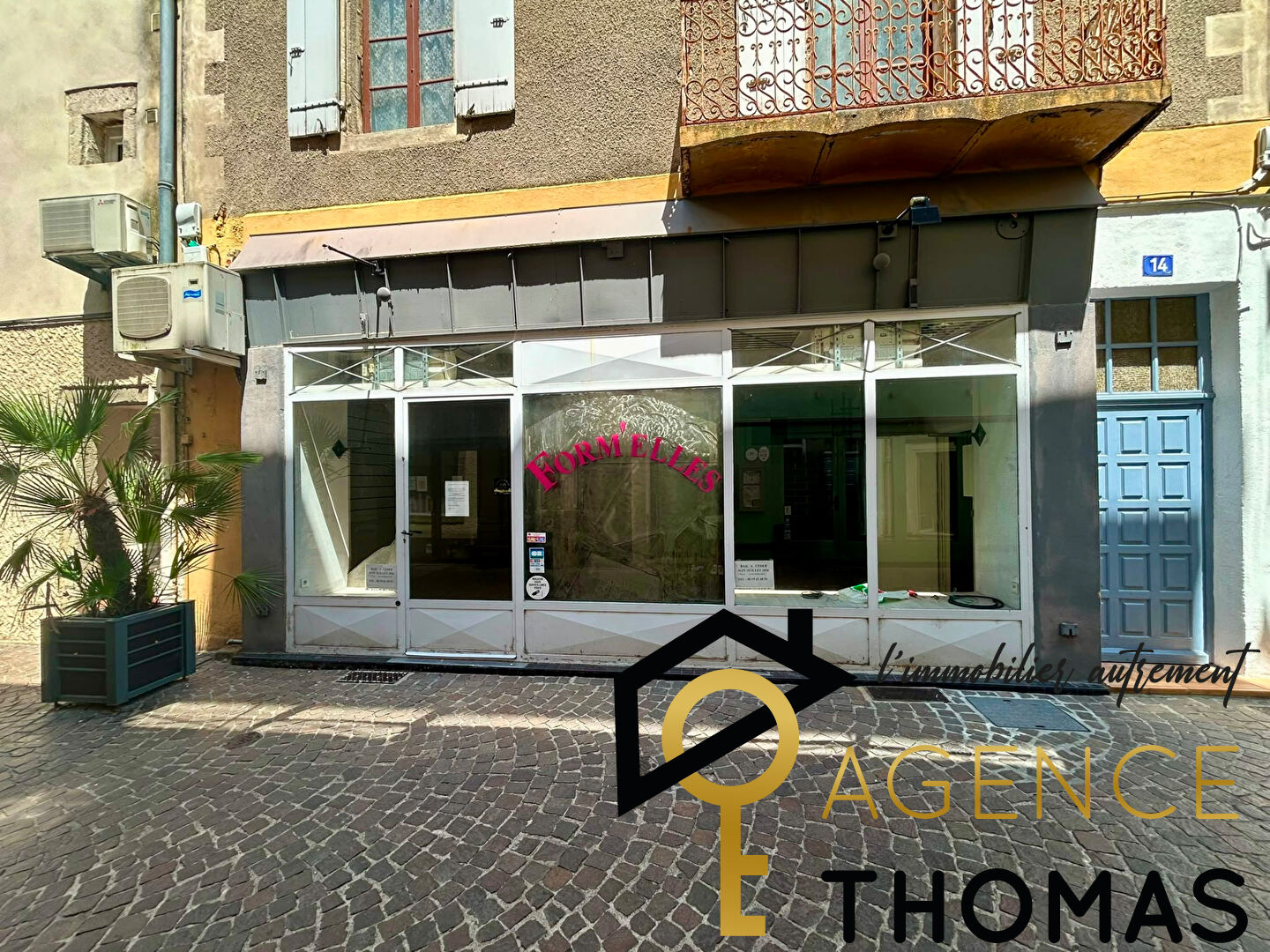 Local commercial  40 m2 centre-ville Aubenas