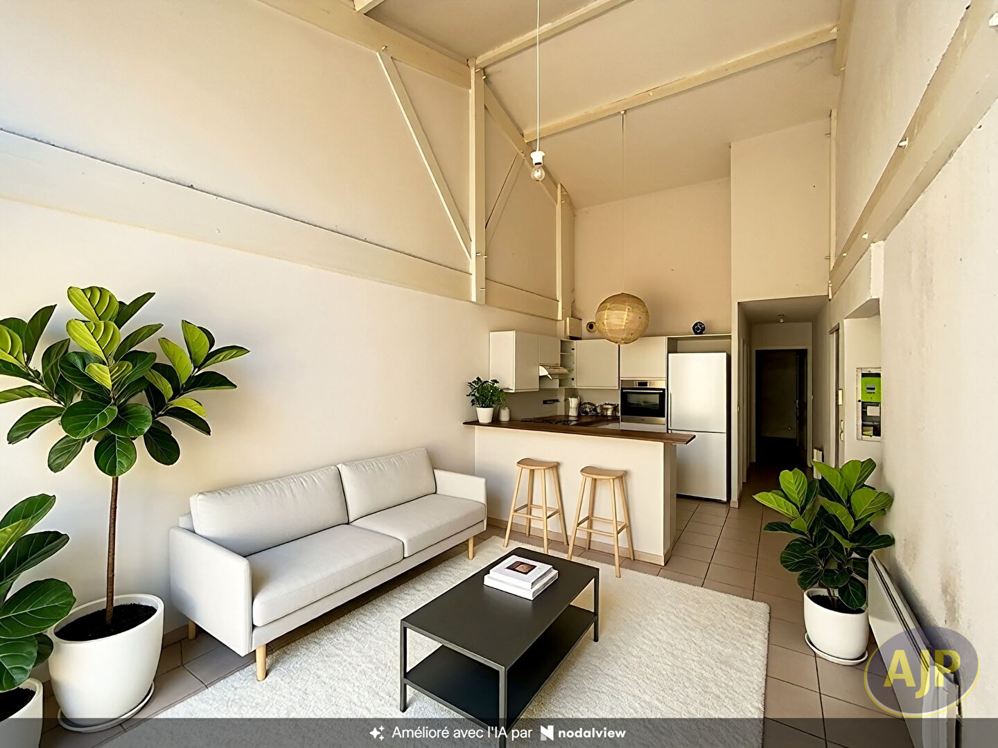 Appartement Bordeaux 3 pièces 56.90 m2 - photo 2