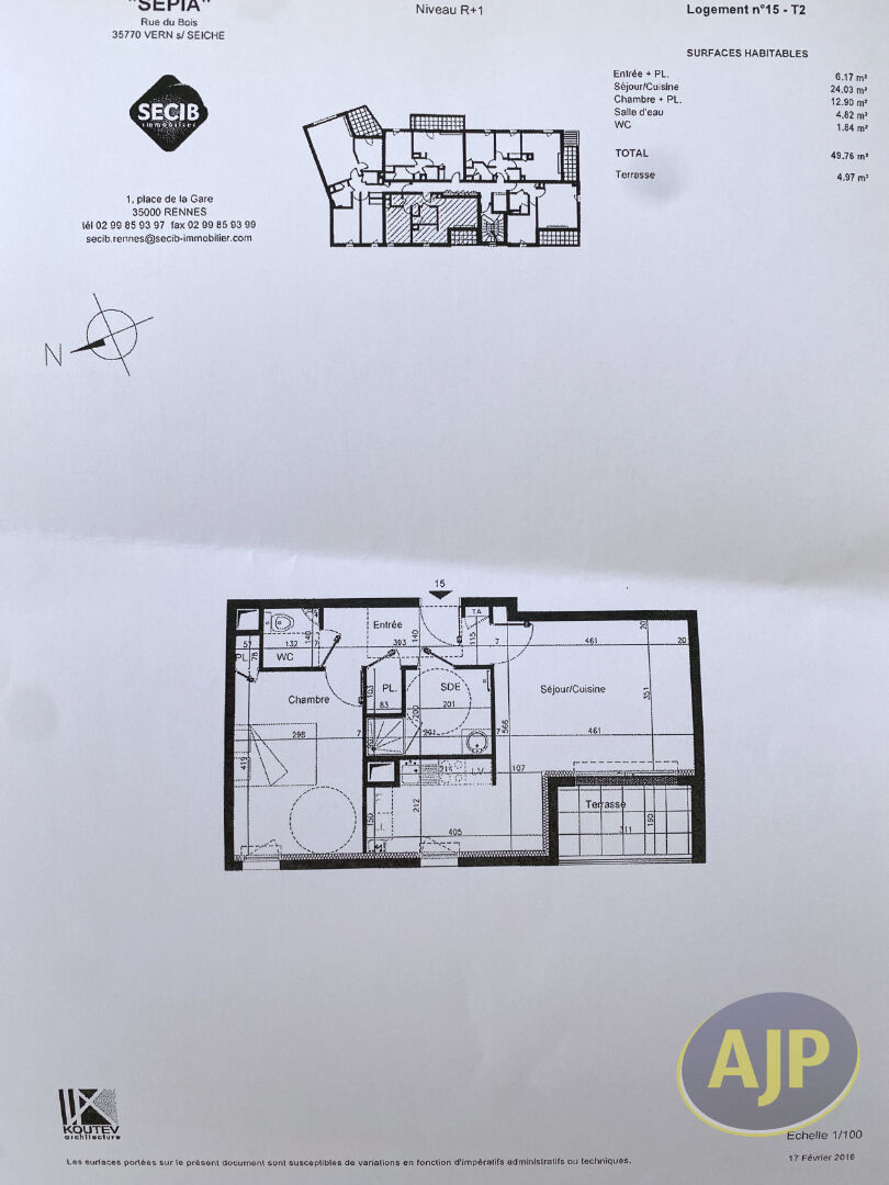 APPARTEMENT T2 - CENTRE-VILLE - photo 6