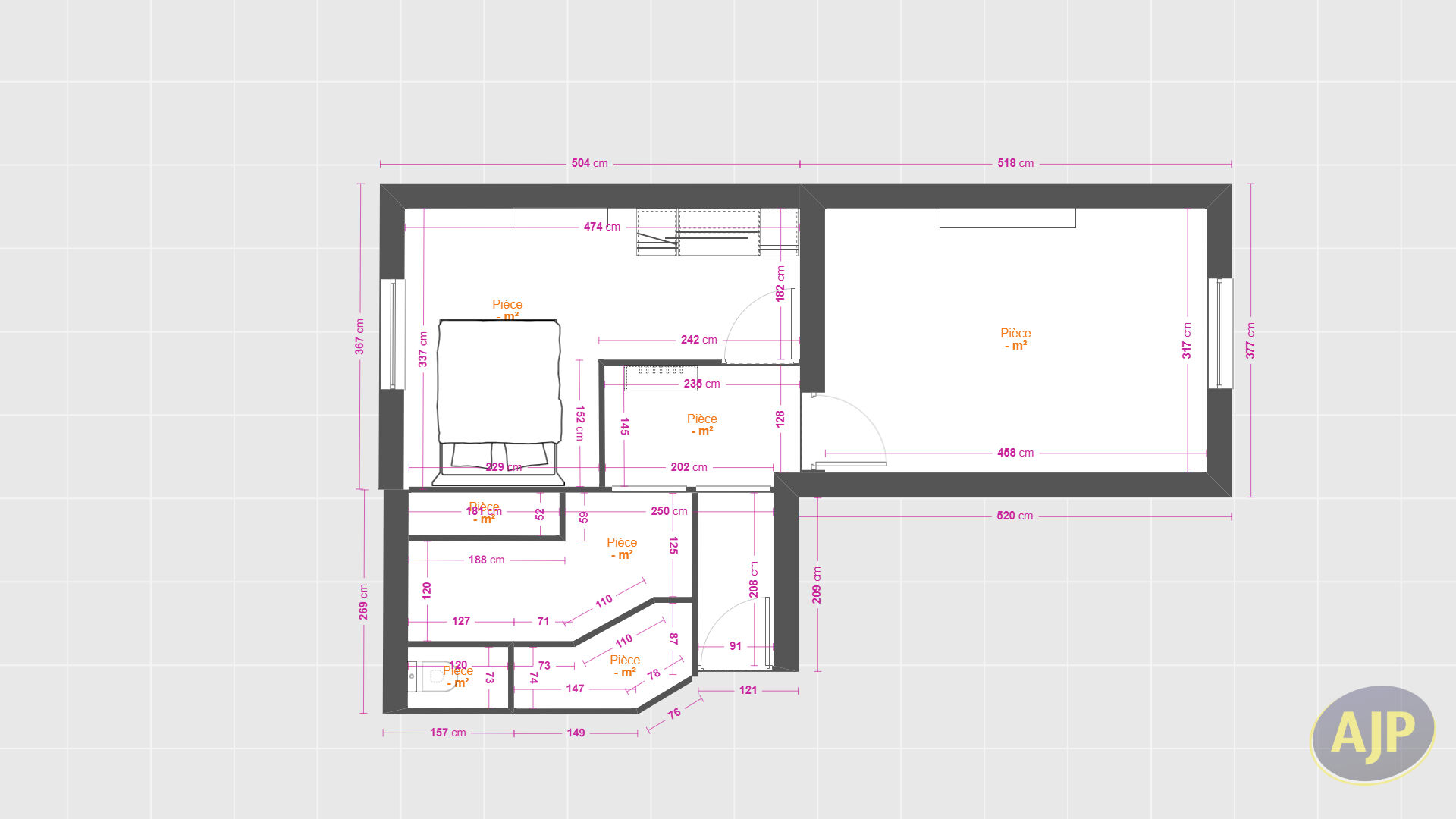 Appartement Type 2 avec balcon Centre Ville - photo 8