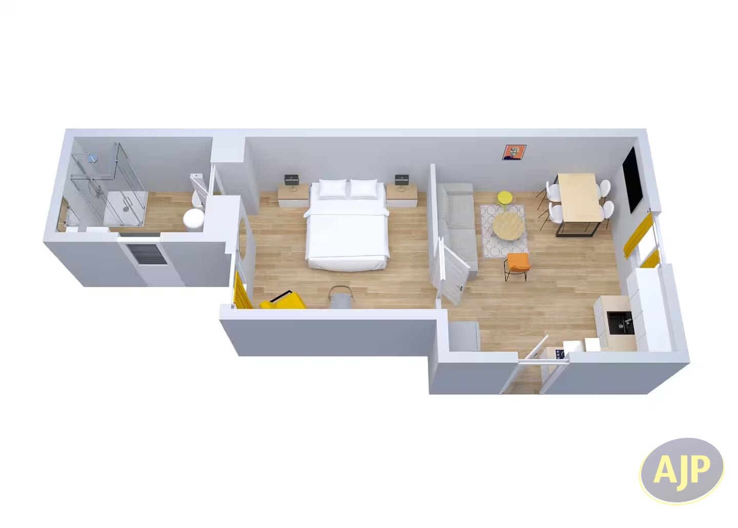 Appartement Saint Nazaire 2 pièce(s) 37,49 m2 - photo 2