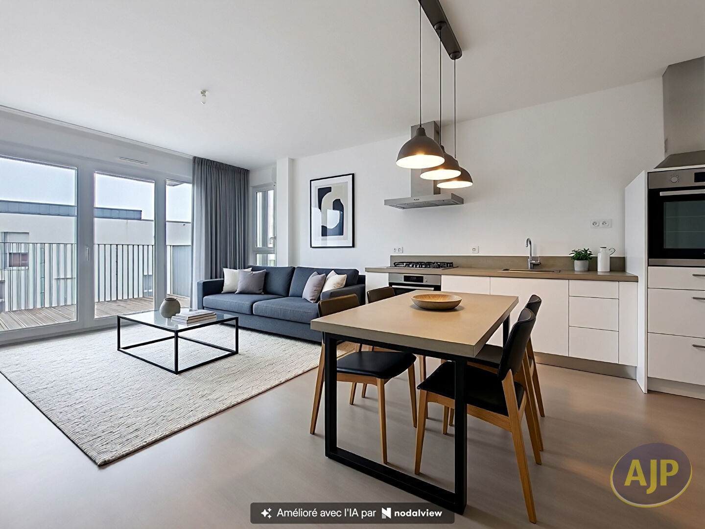 Appartement Saint Nazaire Porcé 2 pièce(s) 45 m2 +parking - photo 2