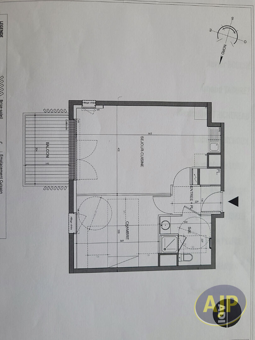Appartement Saint Nazaire Porcé 2 pièce(s) 45 m2 +parking - photo 7
