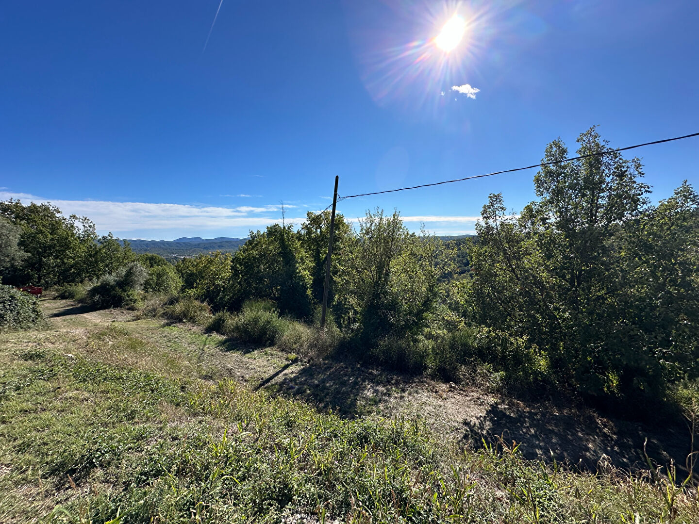 Terrain sur les hauteurs de Callian