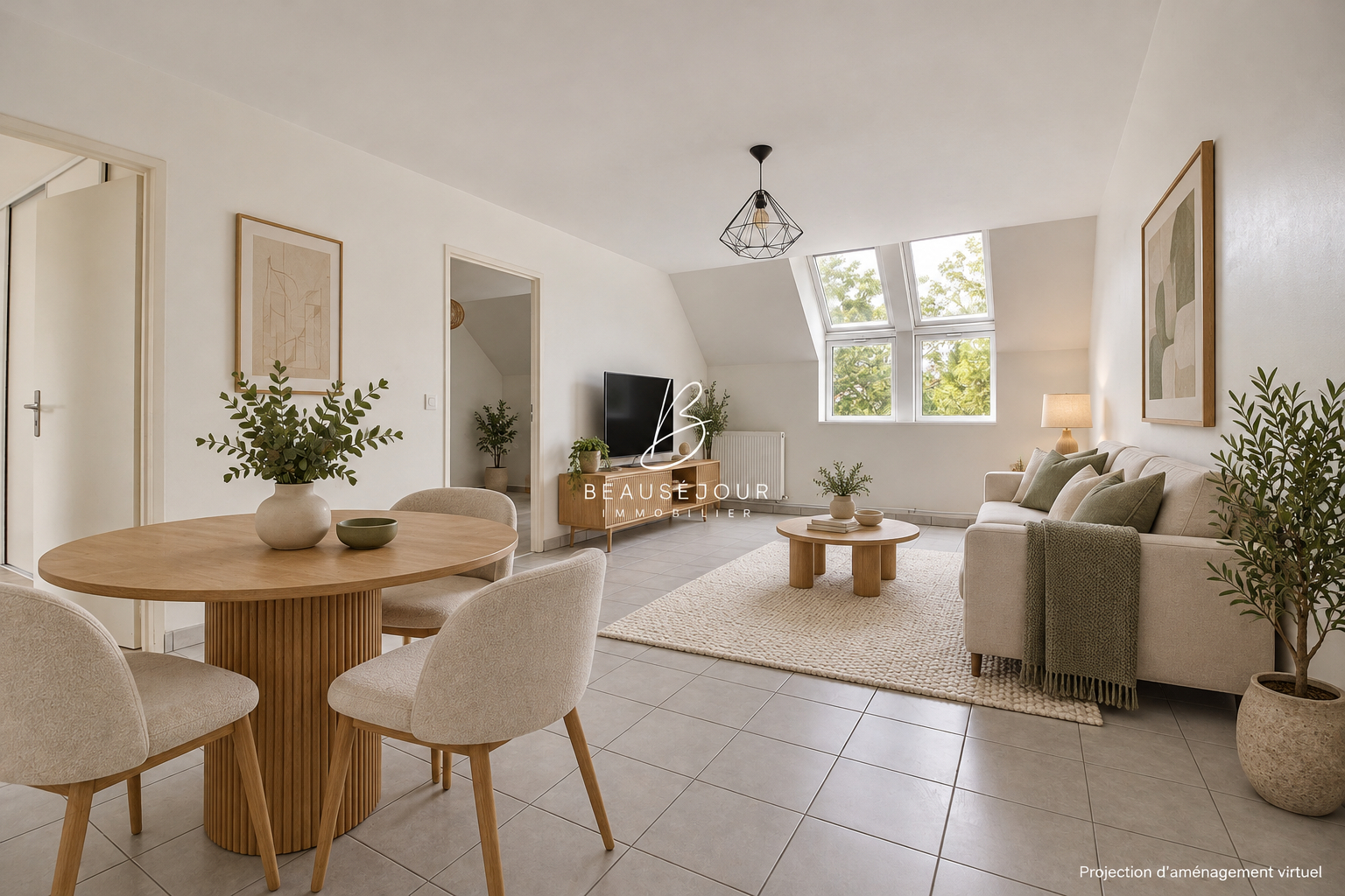 MORSANG-SUR-ORGE - SUPERBE 3 PIÈCES DE 57,70 M² - RÉSIDENCE RÉCENTE - DPE C