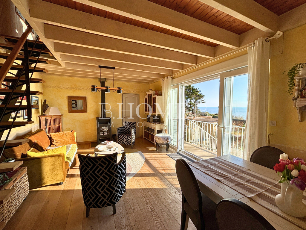 La Bernerie-En-Retz, maison de trois chambres , accès direct aux plages et exceptionnelle vue mer !