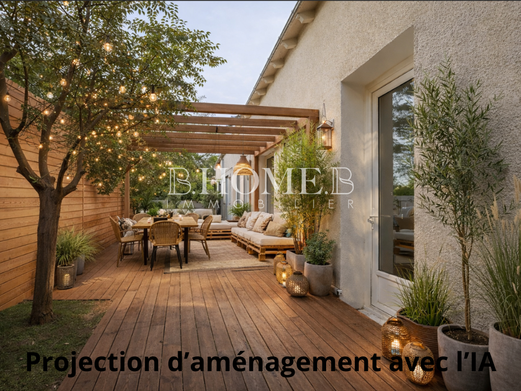 Maison de Plain-pied, 2 chambres,  proche plage, entre La Bernerie-En-Retz et Pornic sur 520 m2 de terrain!