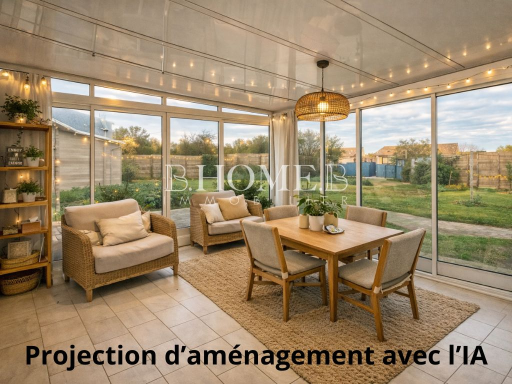 Maison de plain-pied à Villeneuve-En-Retz , 5 pièces sur terrain clos de 860 m²,  à 5 minutes de la plage!