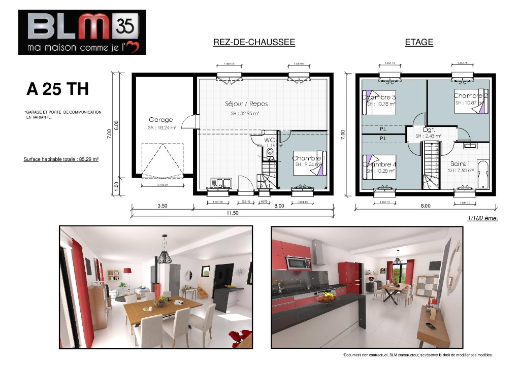 Photo Montreui le Gast - maison + terrain image 2/6