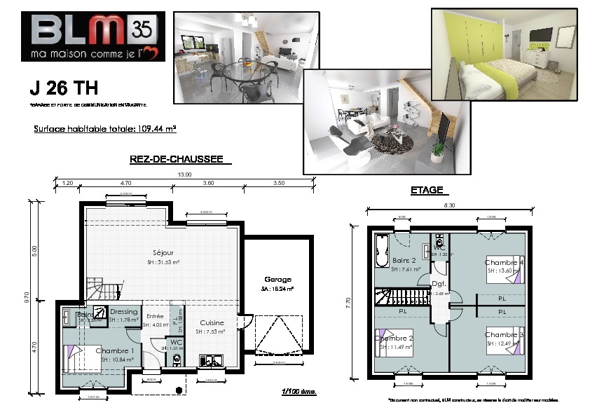 Photo SAINT CAST LE GUILDO - Maison + terrain image 5/6