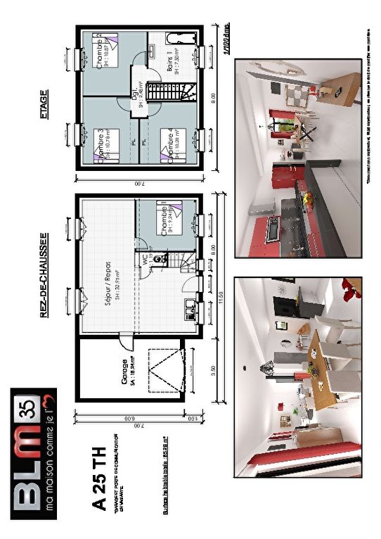 Photo Saint Thurial, maison + terrain image 5/5