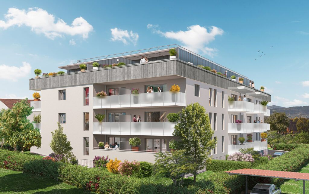 Photo THONON LES BAINS (74) - APPARTEMENT T4 NEUF DE 79.78M² image 3/6