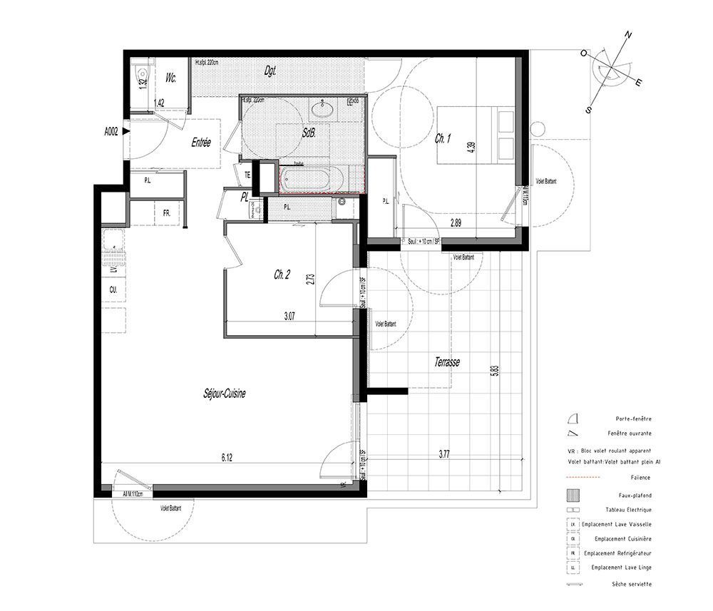 Photo GEX (01) - APPARTEMENT T3 NEUF DE 74.75M² image 2/5