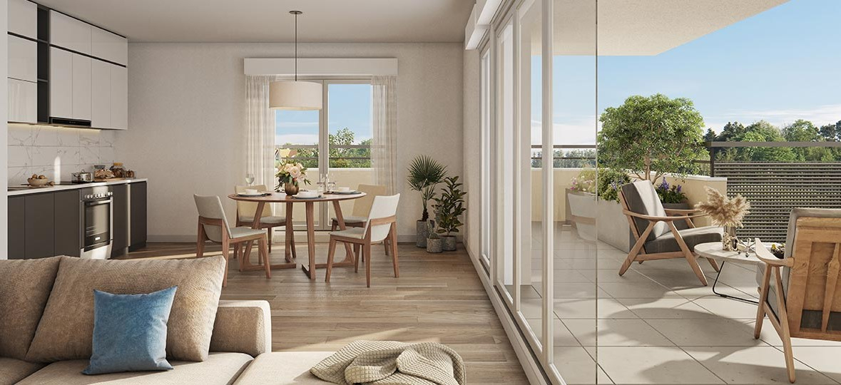 Photo THONON LES BAINS (74) - APPARTEMENT T3 DE 60,32M² image 3/5