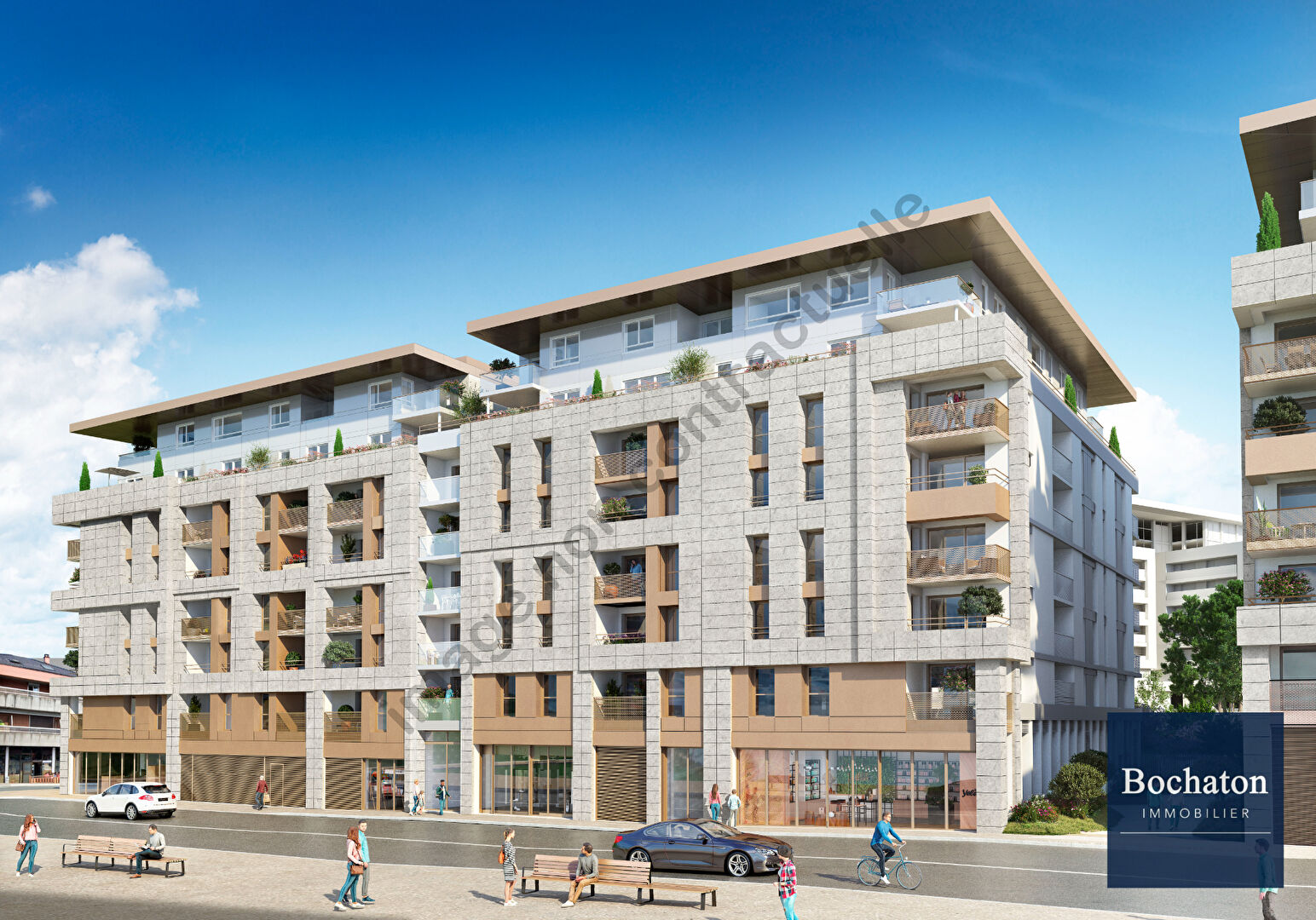 Photo THONON LES BAINS (74) - APPARTEMENT T2 DE 42.56M² image 3/6