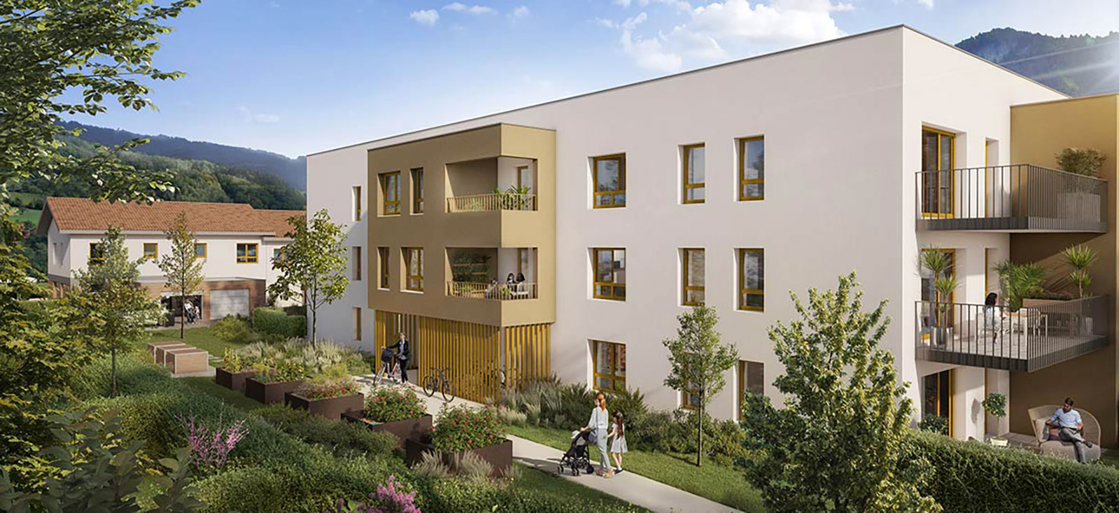 Photo CLUSES (74) - MAISON DUPLEX T4 NEUF DE 94,64 M² image 3/4