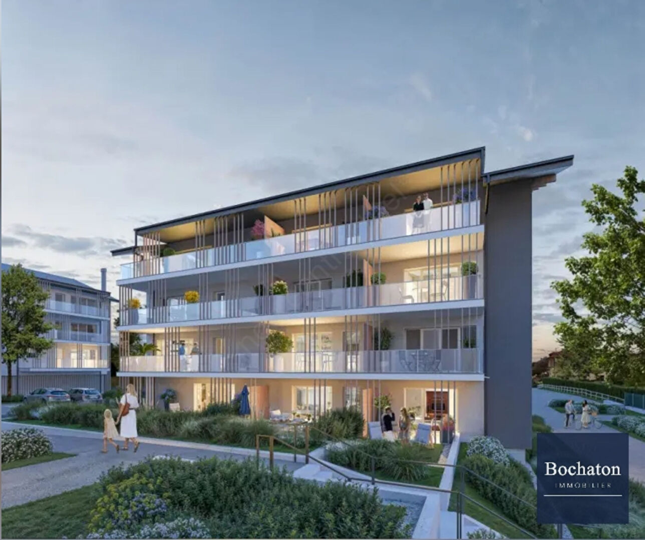 BONS EN CHABLAIS (74) - APPARTEMENT T3 DE 65.45 M²