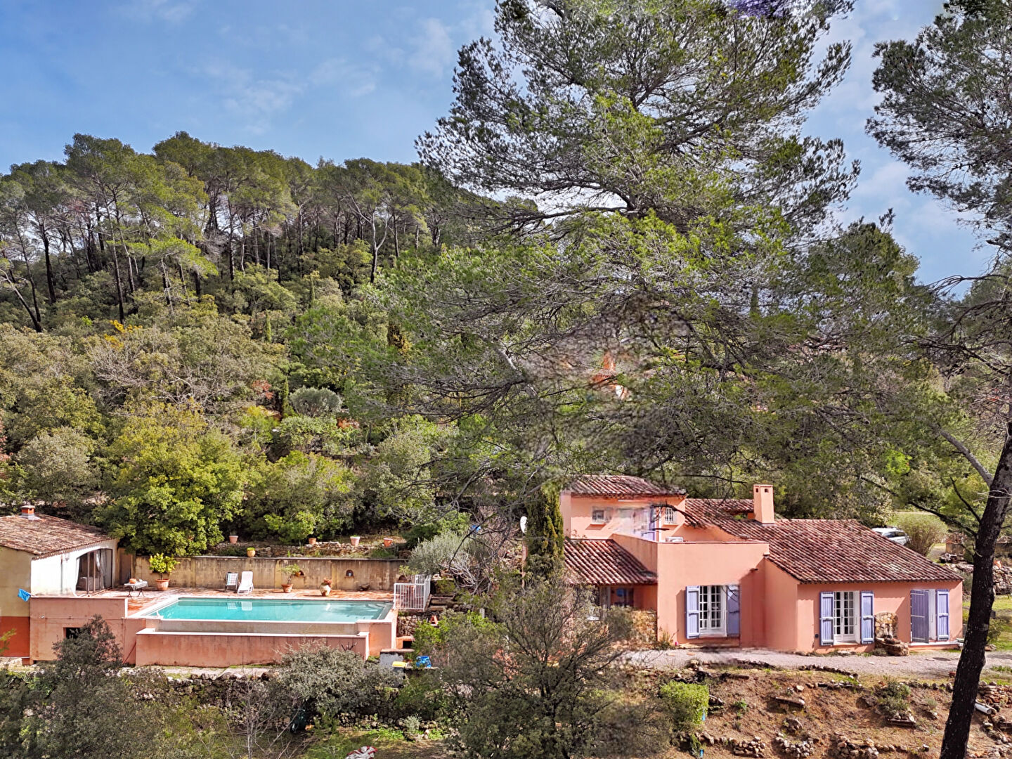 Photo Flayosc villa avec piscine pool house sur 6000 m² de terrain image 2/6